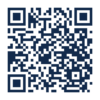 QR code that opens the Post Office Parcels Online booking page