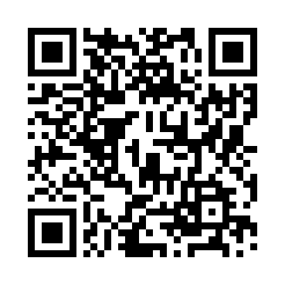 A QR code with black and white squares.